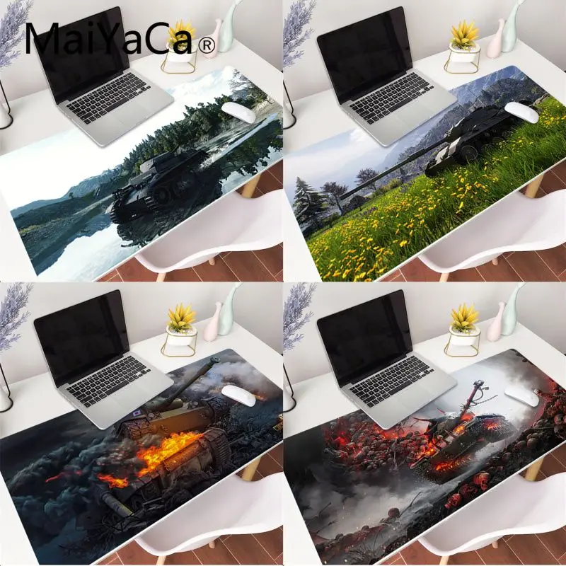 MaiYaCa World of Tanks Rubber Pad to Mouse Game XXL Mouse Pad anime Laptop Desk Mat pc gamer completo for lol/world of warcraft
MaiYaCa World of Tanks Rubber Pad to Mouse Game XXL Mouse Pad anime Laptop Desk Mat pc gamer completo for lol/world of warcraft
