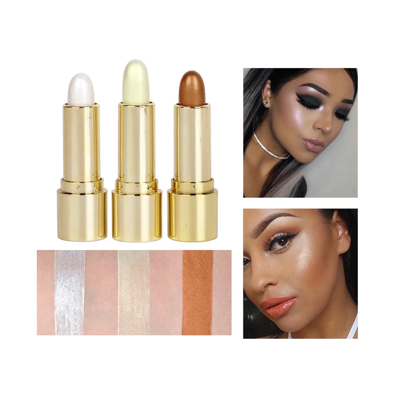 Handaiyan Highlighter Stick Shimmer Glitter Face Concealer Contouring Bronzers Cream Makeup Corrector Contour Women High Lighter
Handaiyan Highlighter Stick Shimmer Glitter Face Concealer Contouring Bronzers Cream Makeup Corrector Contour Women High Lighter
