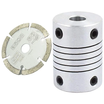 Diamond Circular Saw Blade 85MM 15MM Bore & 6mm to 8mm Shaft Coupling Stepper Motor Coupler Joint Connector
Diamond Circular Saw Blade 85MM 15MM Bore & 6mm to 8mm Shaft Coupling Stepper Motor Coupler Joint Connector