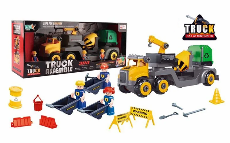 Children Engineering Vehicle Toy Inertia Sliding Deconstructable Screw Disassembly Excavator Excavator Educational Toy
Children Engineering Vehicle Toy Inertia Sliding Deconstructable Screw Disassembly Excavator Excavator Educational Toy