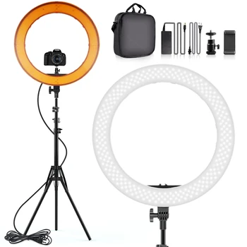 RL-18 Ring Light 18inch Studio Light Video Lamp with 2m Tripod Makeup Mirror for tik tok Youtube Live Makeup Beauty Shoot video 
RL-18 Ring Light 18inch Studio Light Video Lamp with 2m Tripod Makeup Mirror for tik tok Youtube Live Makeup Beauty Shoot video
