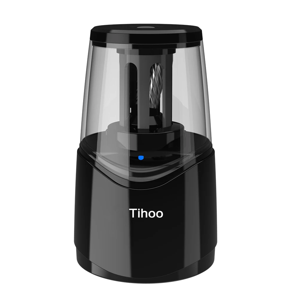 

Tihoo 2 Colors Stationery Automatic Electric Pencil Sharpener Electric With Container Usb For Kids Heavy Duty