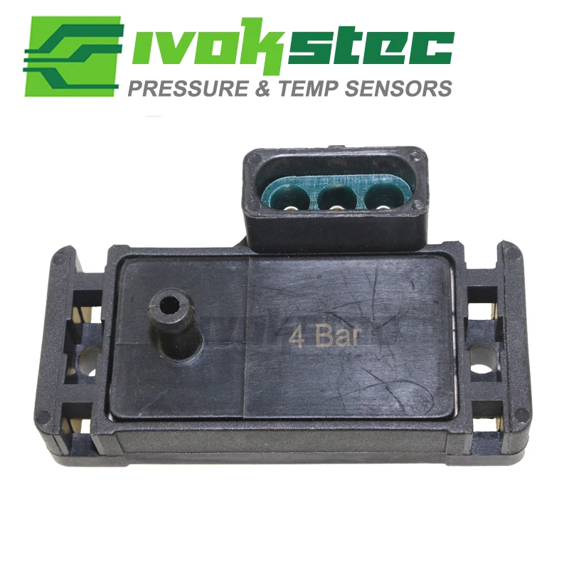 4 бар (4 бар) датчик Turbo Вакуумный для Cadillac Chevrolet Pontiac Buick 12223861 с разъемом детали|sensor