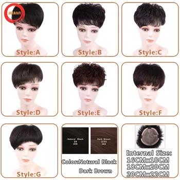 JINJIAN Repair Women's Hair Hand Crocheted Black Brown Clip in Air Bangs Simulation hair
JINJIAN Repair Women's Hair Hand Crocheted Black Brown Clip in Air Bangs Simulation hair