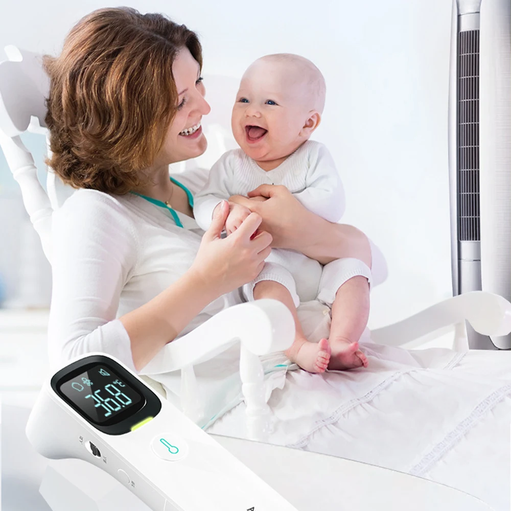 Body Temperature Gun Forehead Ear Thermometer Home Electronic Thermometer Infrared High Precision Medical Forehead Measurement
Body Temperature Gun Forehead Ear Thermometer Home Electronic Thermometer Infrared High Precision Medical Forehead Measurement