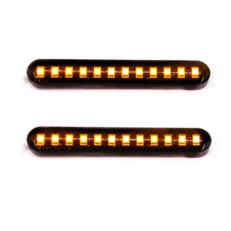 Led DRL Streamer Flowing Strip Motorcycle Car Tail Turn Signal Brake Stop Light Vehicles Rear View Mirror Steering Light
Led DRL Streamer Flowing Strip Motorcycle Car Tail Turn Signal Brake Stop Light Vehicles Rear View Mirror Steering Light