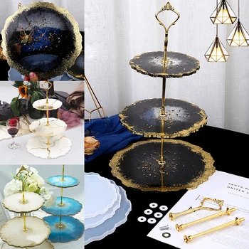 3 Layers Transparent Silicone Mould Dried Flower Resin Decorative Craft DIY Fruit Tray Champagne Rack Mold Epoxy Resin Molds
3 Layers Transparent Silicone Mould Dried Flower Resin Decorative Craft DIY Fruit Tray Champagne Rack Mold Epoxy Resin Molds