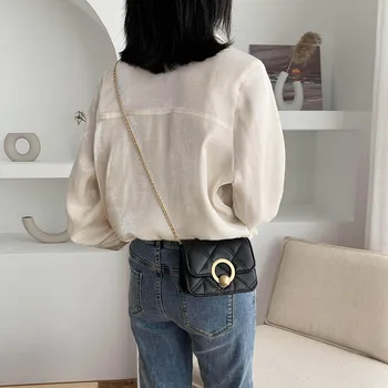 PU Leather Women Shoulder Crossbody Bag Flap Purse Chain Female Fashion Female Solid Color Elegant Crossbody Handbags
PU Leather Women Shoulder Crossbody Bag Flap Purse Chain Female Fashion Female Solid Color Elegant Crossbody Handbags