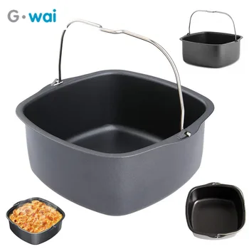 Air Fryer Accessory Non-Stick Baking Basket Roasting Pizza Plate Tray Cooking Pot For Philip HD9220 HD9225 HD9232 HD9233 HD9641
Air Fryer Accessory Non-Stick Baking Basket Roasting Pizza Plate Tray Cooking Pot For Philip HD9220 HD9225 HD9232 HD9233 HD9641