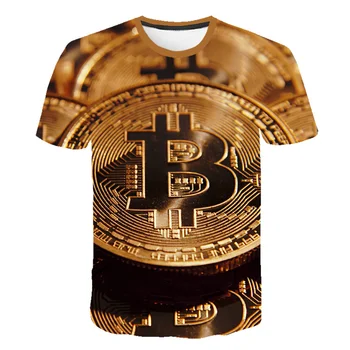 2019 Summer New Men/Women t shirt 3D Printed Bitcoin Tee Casual Top Streatwear Funny Design Short Sleeve Tshirt S-6XL Custom Top
2019 Summer New Men/Women t shirt 3D Printed Bitcoin Tee Casual Top Streatwear Funny Design Short Sleeve Tshirt S-6XL Custom Top