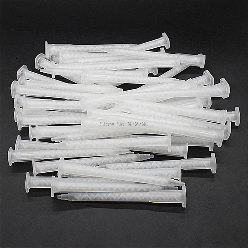 Pack of 100 Epoxy Mixing Nozzle 1:1 Static Mixing Nozzles Length 103mm for Dual Epoxy Cartridge
Pack of 100 Epoxy Mixing Nozzle 1:1 Static Mixing Nozzles Length 103mm for Dual Epoxy Cartridge