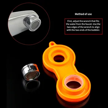 Faucet Tool Faucet Aerator Wrench Install Tool Faucet Aerator Spanner Wrench Aerator Wrench Repair Kit Replacement Tool