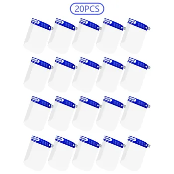 20PC Full Face Protector Kitchen Oil Splash Anti-smoke Protective Face Sheild Escudos Faciales Caretas De Proteccion De Plastico
20PC Full Face Protector Kitchen Oil Splash Anti-smoke Protective Face Sheild Escudos Faciales Caretas De Proteccion De Plastico
