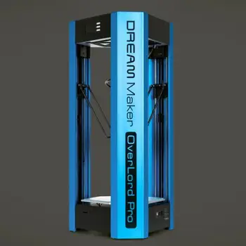 Make for Overlord Pro 3D printer Large size Colorful print Break points continue Automatic leveling Blue
Make for Overlord Pro 3D printer Large size Colorful print Break points continue Automatic leveling Blue