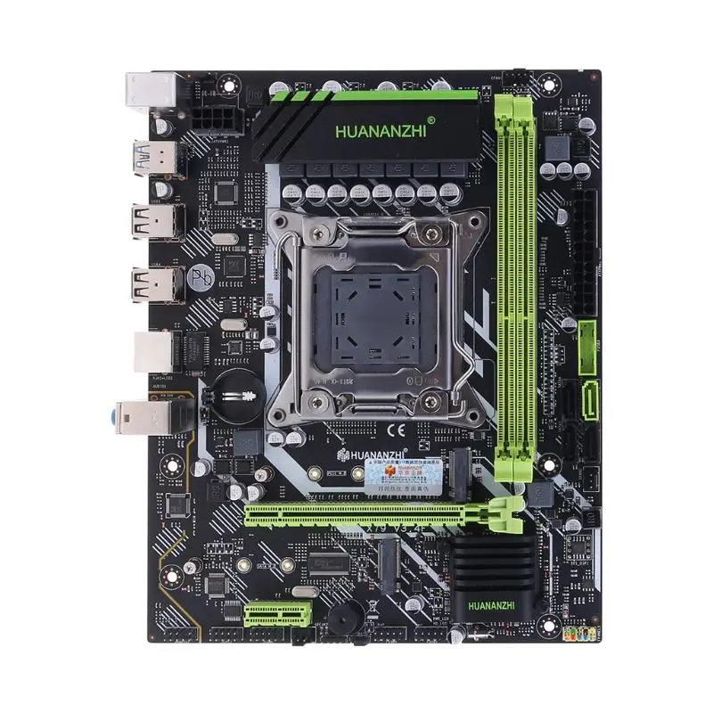 Huananzhi X79 Motherboard LGA 2011 USB3.0 SATA3 Support REG ECC Memory and Xeon E5 Processor
Huananzhi X79 Motherboard LGA 2011 USB3.0 SATA3 Support REG ECC Memory and Xeon E5 Processor