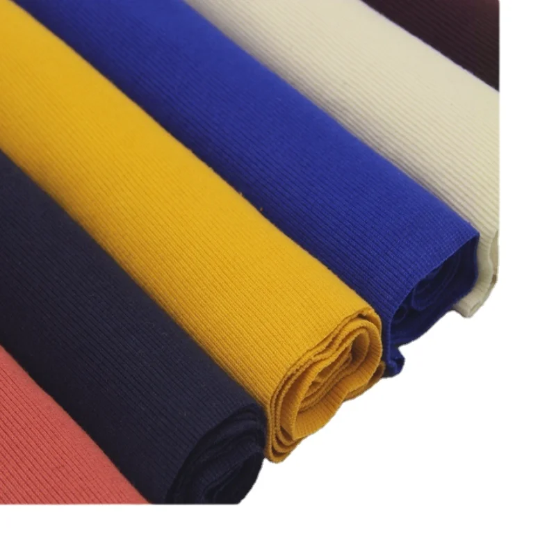 Garment Accessories Stretch Knitted Rib Fabric Sweater Cuffs Collar Hem 100% Cotton Material 
Garment Accessories Stretch Knitted Rib Fabric Sweater Cuffs Collar Hem 100% Cotton Material