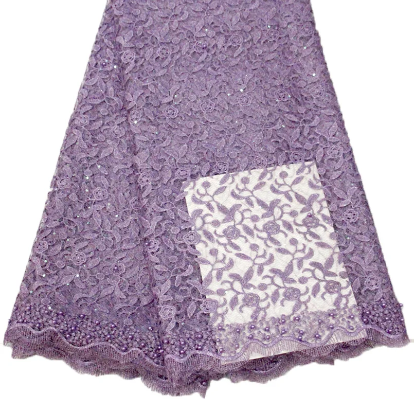 Lilac Wedding Season Lace Fabric Nigerian Hot Sale Bridal Dresses Lace Fabric 2020 African Asoebi Fabrics
Lilac Wedding Season Lace Fabric Nigerian Hot Sale Bridal Dresses Lace Fabric 2020 African Asoebi Fabrics