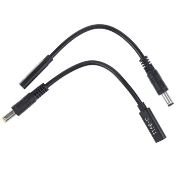 1Pcs Type C Female to DC 5525 5521 Male Power Charger Adapter Connector Adapter PD Cable
1Pcs Type C Female to DC 5525 5521 Male Power Charger Adapter Connector Adapter PD Cable