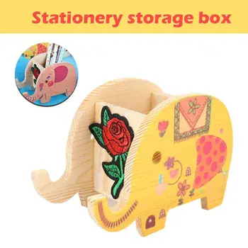 Elephant Pony Storage Box Brush Pot Pencil Holder Creativity Pattern Desk Pen Ethnic Style Durable Office Table Stationery
Elephant Pony Storage Box Brush Pot Pencil Holder Creativity Pattern Desk Pen Ethnic Style Durable Office Table Stationery