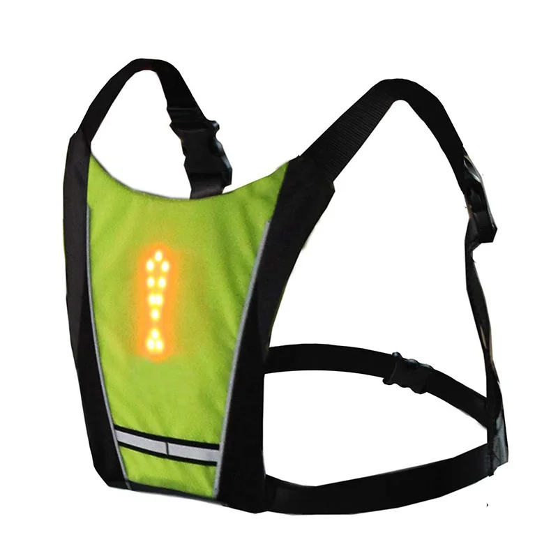 Cycling Vest LED Wireless Safety Reflective Vest Turning Signal Light For Bicycle Riding Night Warning Guiding Light Jersey
Cycling Vest LED Wireless Safety Reflective Vest Turning Signal Light For Bicycle Riding Night Warning Guiding Light Jersey