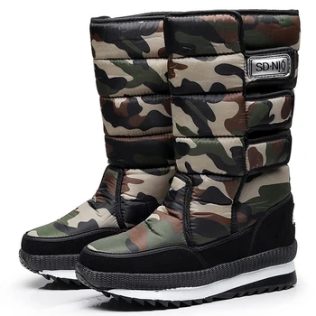 Camouflage Men Boots Plush Warm Snow Boots For Men Mid-calf Boots Winter Shoes Men Platform Boots Male Shoes Adult Footwear 
Camouflage Men Boots Plush Warm Snow Boots For Men Mid-calf Boots Winter Shoes Men Platform Boots Male Shoes Adult Footwear