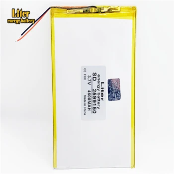 3.7V,4600mAH,2599150 (polymer lithium ion battery)Li-ion battery for tablet pc,e-book; U55GT (Talk79 Battery)
3.7V,4600mAH,2599150 (polymer lithium ion battery)Li-ion battery for tablet pc,e-book; U55GT (Talk79 Battery)