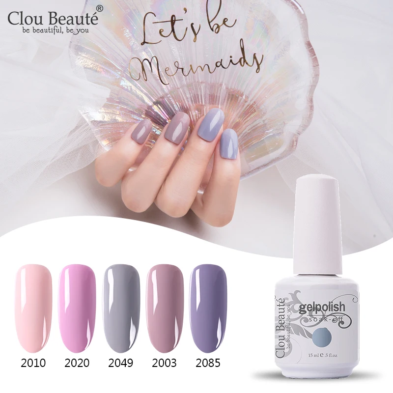 Clou Beaute Set Gel Polish UV LED Nail Varnish Manicure Vernis Semi Permanent Hybrid Gel Nail Polish Soak Off Nails Gel Lacquer
Clou Beaute Set Gel Polish UV LED Nail Varnish Manicure Vernis Semi Permanent Hybrid Gel Nail Polish Soak Off Nails Gel Lacquer