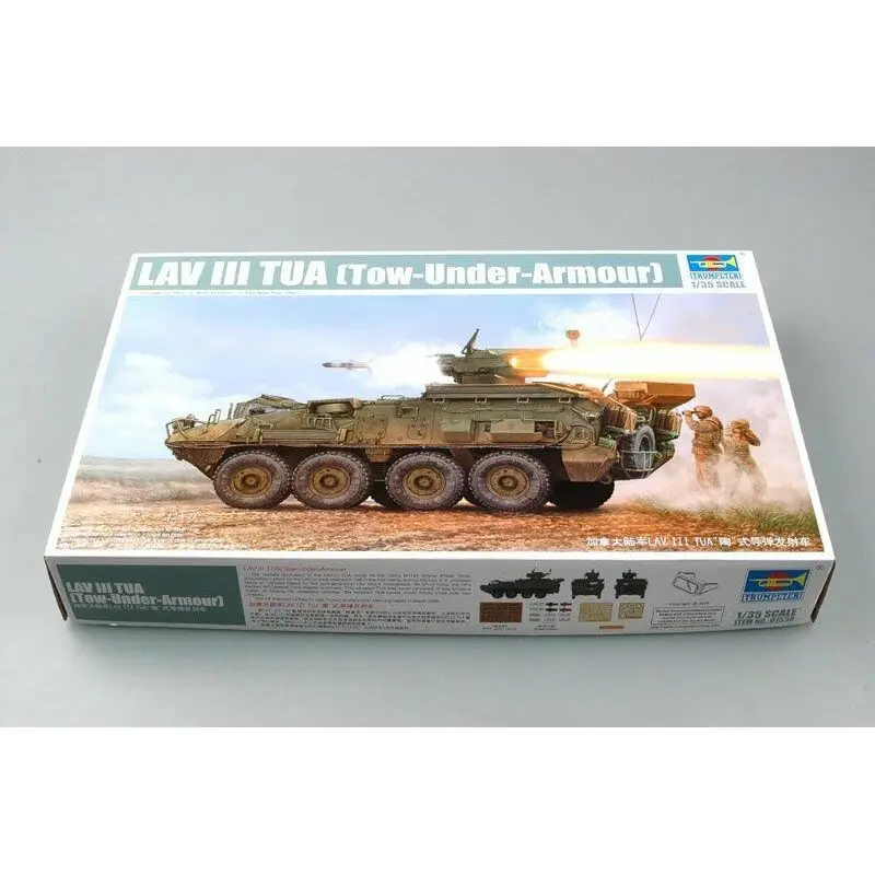 

Trumpeter 01558 1/35 LAV III TUA (Tow-Under-Armour) - Scale Model Kit