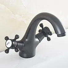 Black Oil Rubbed Brass Deck Mounted Dual Handles Bathroom Single Hole Basin Faucet Mixer Water Taps msf826
Black Oil Rubbed Brass Deck Mounted Dual Handles Bathroom Single Hole Basin Faucet Mixer Water Taps msf826