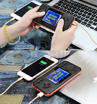 Retro Handheld Game Player 2.8 inch with 8000mAh Power Bank Game Console Game Player Console Colorful Screen Built-in 416 Games
Retro Handheld Game Player 2.8 inch with 8000mAh Power Bank Game Console Game Player Console Colorful Screen Built-in 416 Games