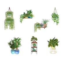 1 Set Of Wall Sticker Size 110*90cm After Paste PVC Green Tropical Leaves Plant Decal Nursery Art Mural Home Decor
1 Set Of Wall Sticker Size 110*90cm After Paste PVC Green Tropical Leaves Plant Decal Nursery Art Mural Home Decor