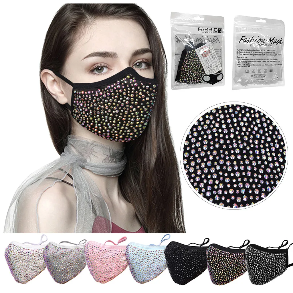 Reusable Sparkly Fashion Mask for Women Desinger Masquerade Face Decor Jewelry Crystal Sequin Mask for Nightclub Dance Party Hot
Reusable Sparkly Fashion Mask for Women Desinger Masquerade Face Decor Jewelry Crystal Sequin Mask for Nightclub Dance Party Hot