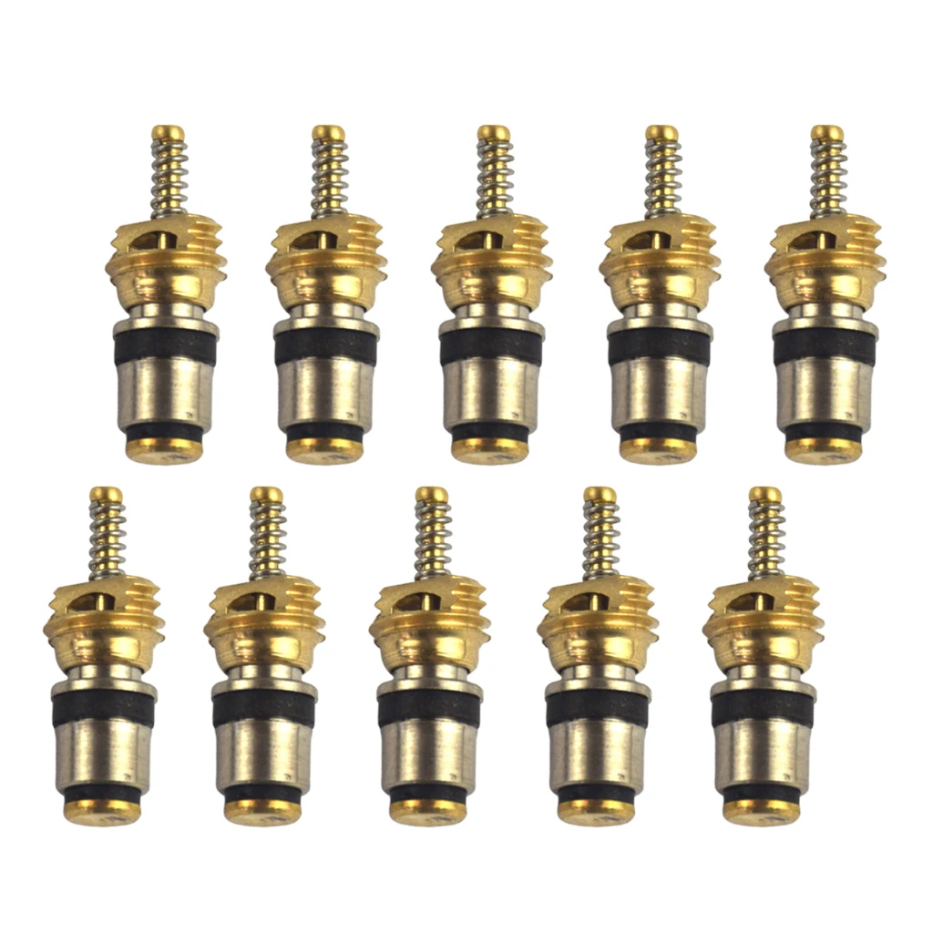 10x   System Cap Valve Service Schrader Valve Core Repl e Install
