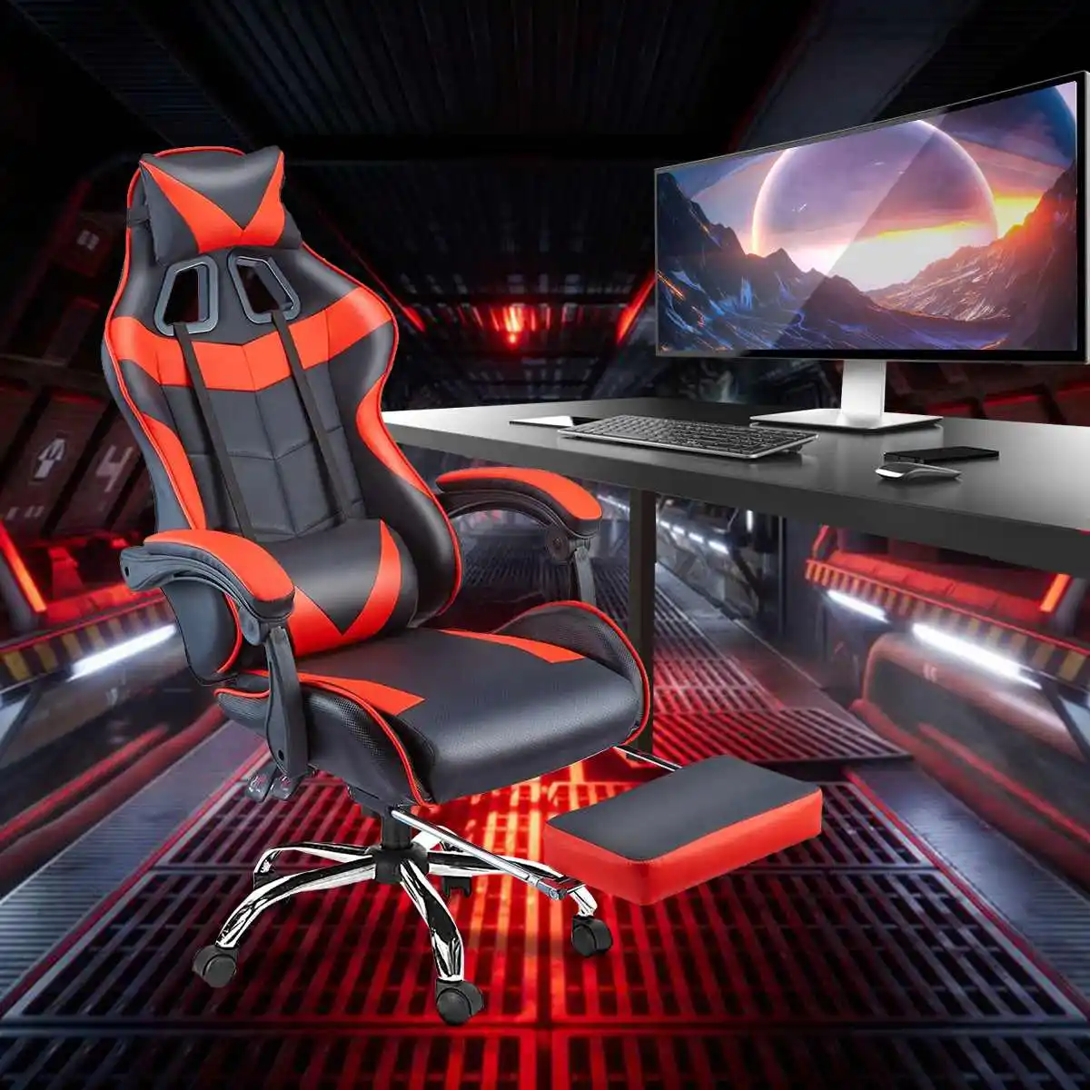 Professional Computer Chair LOL Internet Cafes Racing Chair WCG Play Gaming Chair Office Chair Lying Household Chair Furniture Professional Computer Chair LOL Internet Cafes Racing Chair WCG Play Gaming Chair Office Chair Lying Household Chair Furniture