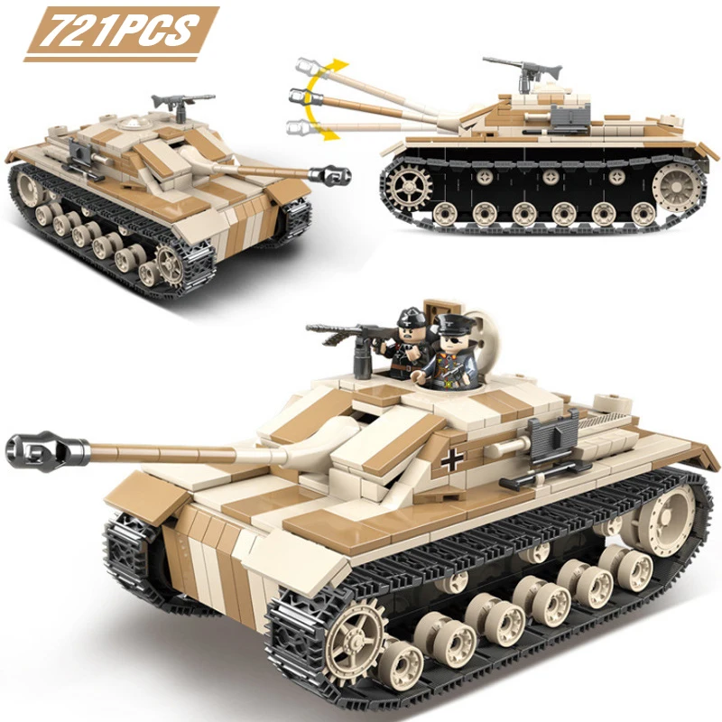2020 New German WW2 Tank Military Challenger Battle Tank Model Building Blocks for Legoingly Army Soldier Figures Bicks Toys
2020 New German WW2 Tank Military Challenger Battle Tank Model Building Blocks for Legoingly Army Soldier Figures Bicks Toys