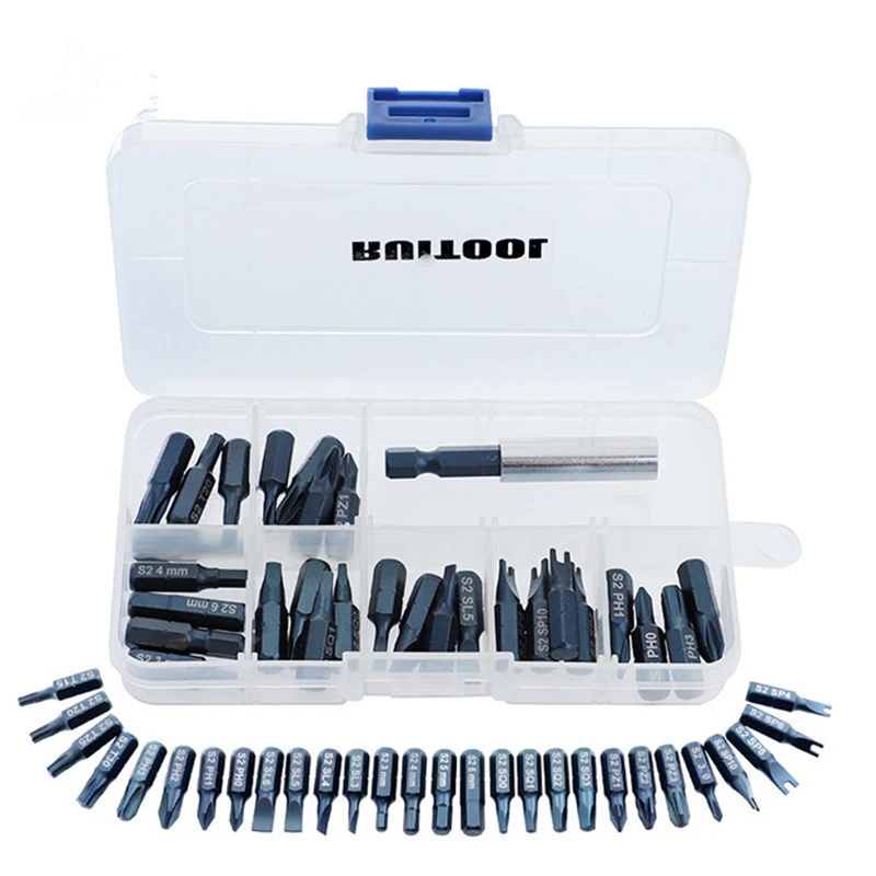 29pcs Security Bit Set Tamper Proof Screwdriver Drill Bit Screw Driver Bits Torx Flat Head 1/4" Hex Driver Bits Connector
29pcs Security Bit Set Tamper Proof Screwdriver Drill Bit Screw Driver Bits Torx Flat Head 1/4" Hex Driver Bits Connector