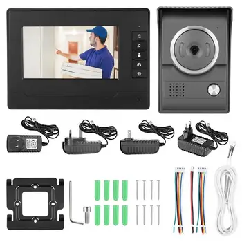 smart doorbell 7Inches TFT/LCD HD Waterproof Wired Video Intercom Doorbell Infrared Night Vision Doorphone
smart doorbell 7Inches TFT/LCD HD Waterproof Wired Video Intercom Doorbell Infrared Night Vision Doorphone