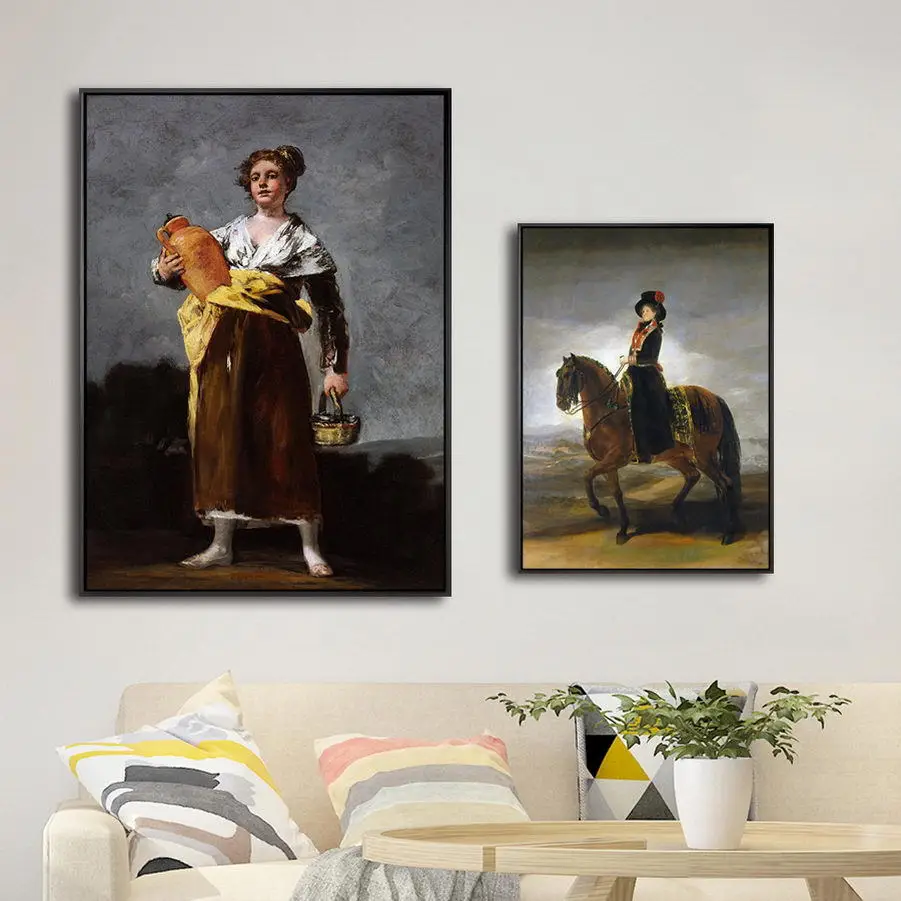 Spain Giclee Print Painting Core Customizable Goya GAOY European Style Figure Scenery Rococo-Style Painting Heart
Spain Giclee Print Painting Core Customizable Goya GAOY European Style Figure Scenery Rococo-Style Painting Heart