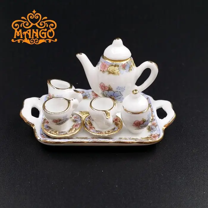 1: 12 Doll House DIY Hut Mini Ceramic Finished Product Model Gift Toy 8 Head Tea Set Dishes Cups Set
1: 12 Doll House DIY Hut Mini Ceramic Finished Product Model Gift Toy 8 Head Tea Set Dishes Cups Set