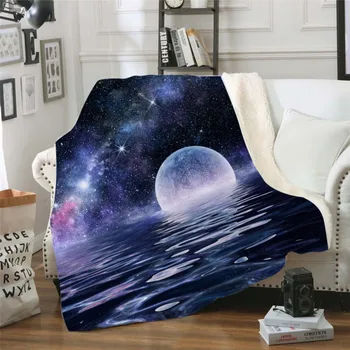 Home Sofa Blanket 3D Digital Printed Blanket Starry Sky Pattern Double-layer Plush Fleece Throw Blanket 2
Home Sofa Blanket 3D Digital Printed Blanket Starry Sky Pattern Double-layer Plush Fleece Throw Blanket 2