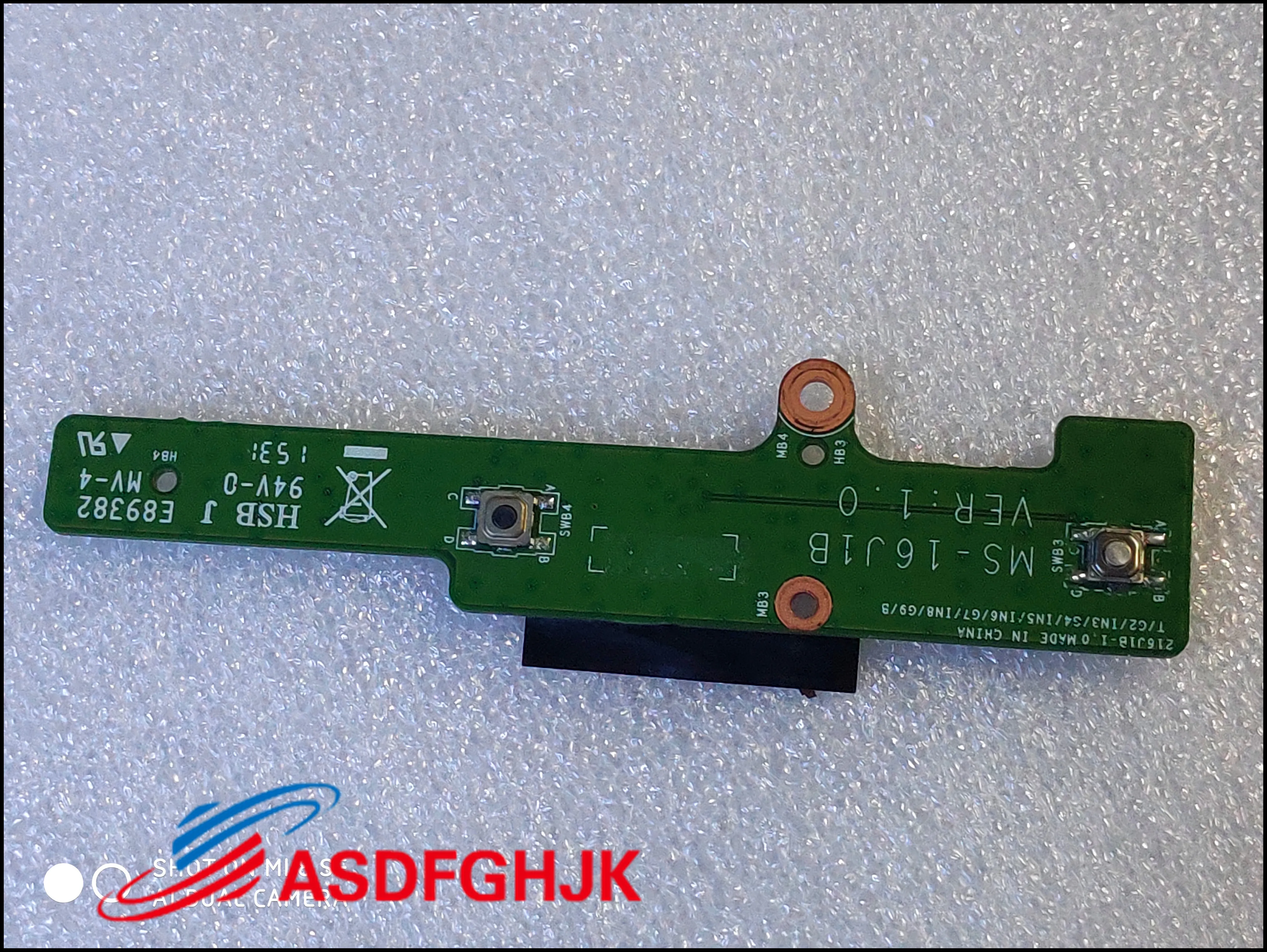 FOR MSI Ge72 GE72VR Apache Touch Pad Button Board W/cable Ms-16j1b MS-1791 MS-1792 MS-1793 MS-1794 MS-1795
FOR MSI Ge72 GE72VR Apache Touch Pad Button Board W/cable Ms-16j1b MS-1791 MS-1792 MS-1793 MS-1794 MS-1795