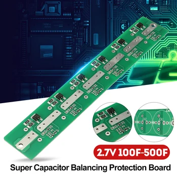 1Pcs New 6 String 2.7V 100F - 500F 100F 120F 220F 360F 400F 500F Super Capacitor Balancing Protection Board
1Pcs New 6 String 2.7V 100F - 500F 100F 120F 220F 360F 400F 500F Super Capacitor Balancing Protection Board