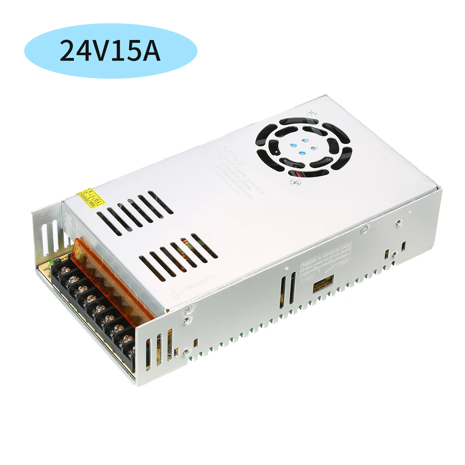 12V 30A DC Universal Regulated Switching Power Supply 12V 30A 360W LED Transfer 12V Source Adapter SMPS Driver
12V 30A DC Universal Regulated Switching Power Supply 12V 30A 360W LED Transfer 12V Source Adapter SMPS Driver