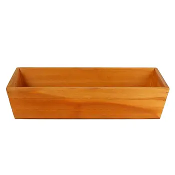 1pc Retro Succulent Container Box Planter Rectangular Wooden Flower Box Succulent Planter Plant Pot Flower Pot for Patio Balcony
1pc Retro Succulent Container Box Planter Rectangular Wooden Flower Box Succulent Planter Plant Pot Flower Pot for Patio Balcony