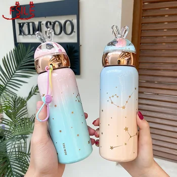 Cartoon Gradient Color Starry Sky Beautiful Rabbit Ear Stainless Steel Vacuum Flask Sealed Leak-proof Small Fresh Water Cup
Cartoon Gradient Color Starry Sky Beautiful Rabbit Ear Stainless Steel Vacuum Flask Sealed Leak-proof Small Fresh Water Cup