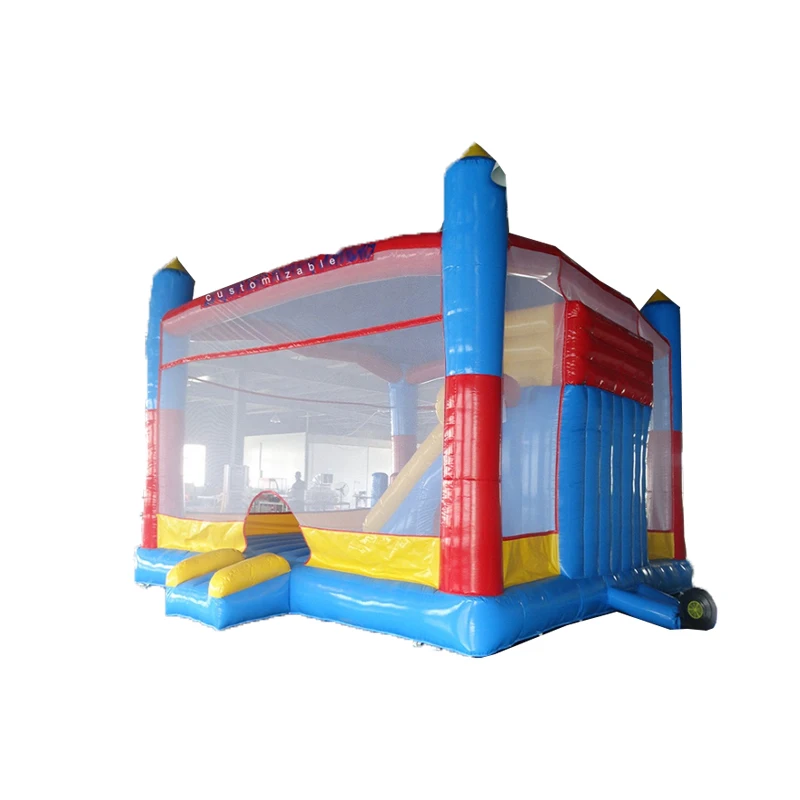 Customized inflatable bouncer slide combo/PVC commercial used bounce house/outdoor playground | Спорт и развлечения