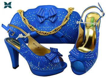 2020 Fashionable African shoes and Bag Set Royal Blue Color Italian design Shoes with Matching Bags for Wedding Party
2020 Fashionable African shoes and Bag Set Royal Blue Color Italian design Shoes with Matching Bags for Wedding Party