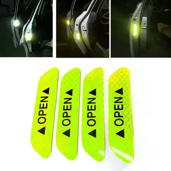2020 new 4pcs Anti-collision Car Sticker Car Open Reflective Warning Tape M0L9
2020 new 4pcs Anti-collision Car Sticker Car Open Reflective Warning Tape M0L9