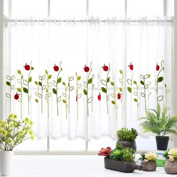 Ladybug Short Curtains For Living room Tulle Window Curtains For The Kitchen Sheer Voile Curtain Window Screening DL-WP121&50
Ladybug Short Curtains For Living room Tulle Window Curtains For The Kitchen Sheer Voile Curtain Window Screening DL-WP121&50