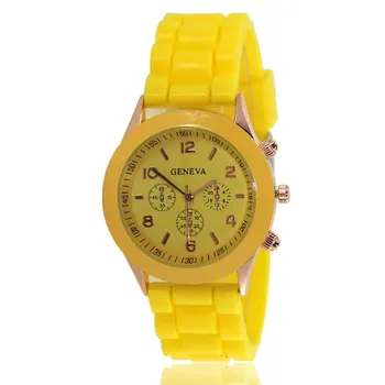 Women's Geneva Silicone Quartz Watch Three Dial Jelly Color Couple Wristwatches Fashionable Popular Gift Children's Watches
Women's Geneva Silicone Quartz Watch Three Dial Jelly Color Couple Wristwatches Fashionable Popular Gift Children's Watches